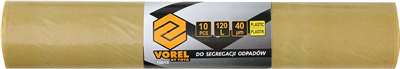 Pytel na odpad PLAST, 40um, 120l, 10ks