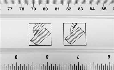 Hliníkové pravítko 1000 mm