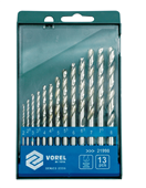 Vorel TO-21998 Sada vrtáků na kov 13 ks HSS 135°