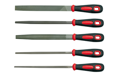 Sada zámočníckych pilníkov 200 mm 5 ks VOREL