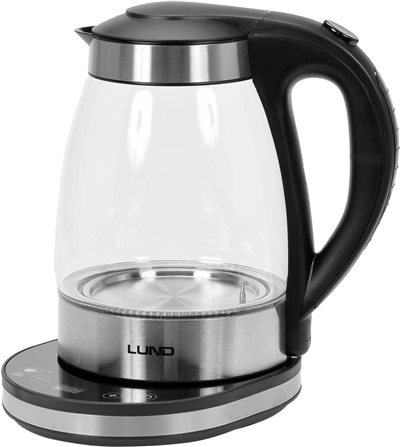 Varná konvice skleněná s udržovanou teplotou LED 1,8L