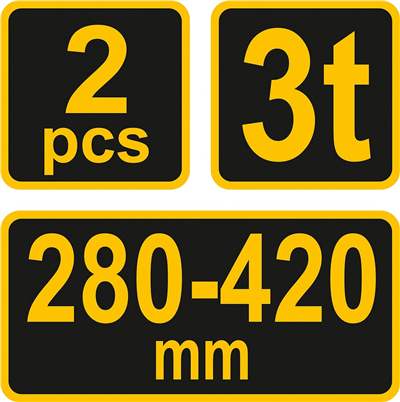 Podpera na auto 3000 kg