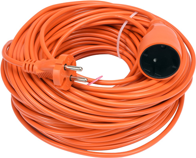 Predlžovací kábel 40 m oranžový
