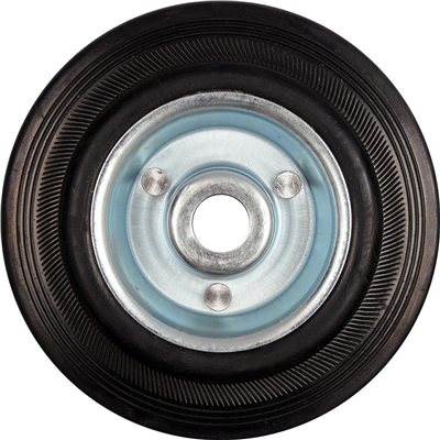 Gumené koleso čierne 130 kg 160/39 mm d.20x55mm