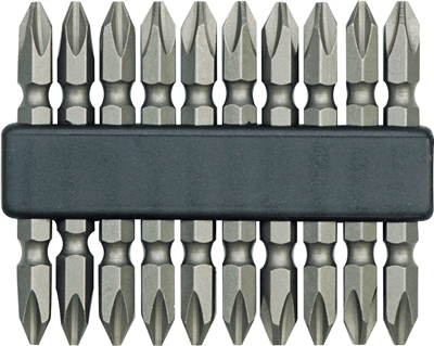 Sada bitů PH2 x2 x 60 mm 10 ks