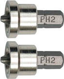 Vorel TO-65800 Sada bitů PH2  2 ks do sádrokartonu