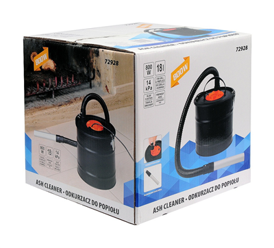 Elektrický vysávač popola 18 l 800 W