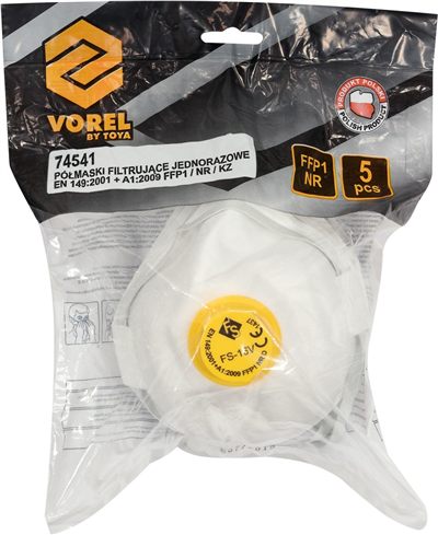 Respirátor s ventilem CDC3V 5ks FFP1