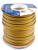 Vorel TO-76767 Samolepiace tesnenie okien a dverí 9x7,4mm TYP D hnedé 100M