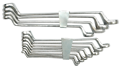 Sada očkových kľúčov 12 ks 6 - 32 mm ohýbaná pracka