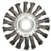 Kartáč drátěný boční 115 mm pletený