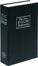 Vorel TO-78633 Prenosná pokladnička - imitácia knihy 240x155x55 mm