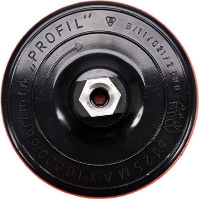 Leštiaci/brúsny kotúč M14 x 125 mm suchý zips