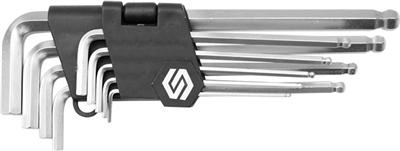 Sada klíčů imbus 9 ks s kuličkou