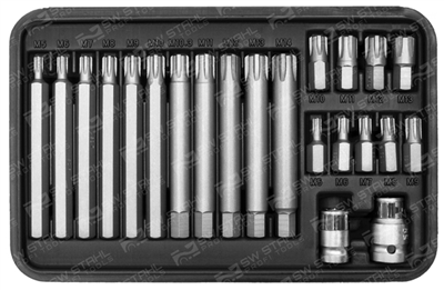 Set, šroubovák-nástavec (bity)
