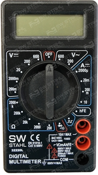Univerzálny merací prístroj (multimeter) ~