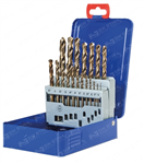 SW-Stahl 80619L Súprava oceľových špirálových vrtákov ~