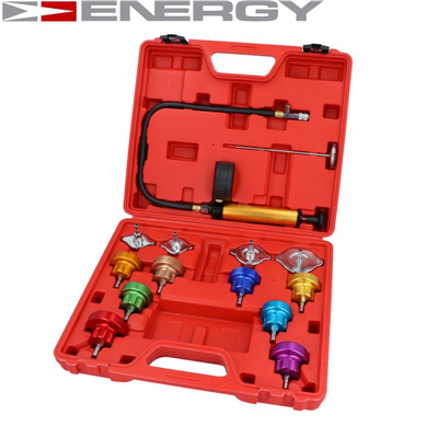 Energy NE00031 sada na testovanie, tlak chladiacej sustavy