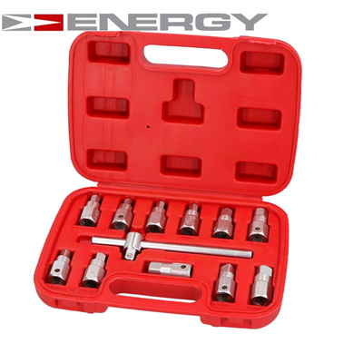 Energy NE00211 Sada nástrčkových nádstavcov, vypúšťacia skrutka oleja