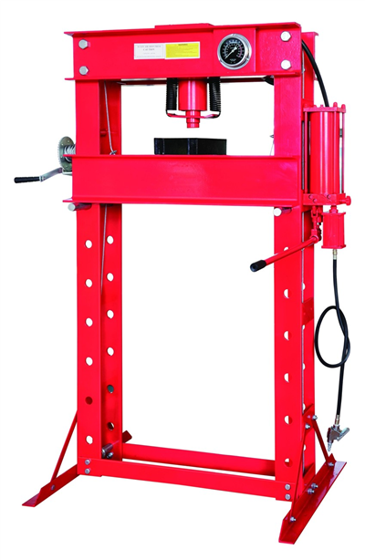 HYDRAULICKO-PNEUMATICKY LIS S MANOMETREM