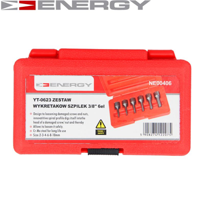 Energy NE00406 Sada nástrčkových kľúčov