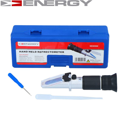 Energy NE00506 Refraktometer - Tester chladiacej zmesi a elektrolytu batéri
