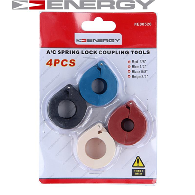 Energy NE00526 Sada adaptérov, servisný port-zariadenie na servis klimatizá