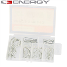 Energy NE00635 ZÁVLAČKY DVOJITĚ OHÝBANÉ OCELOVÉ