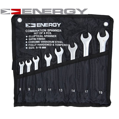 Energy NE01000SK8 Sada očkových a vidlicových kľúčov