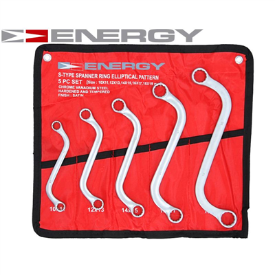 Energy NE01013SK5 Sada dvojitých očkových kľúčov