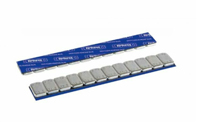 Samolepiace oceľové závažia 5 g, 100 pások x 12 ks, neznačiace