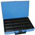 Kufr na spotřební materiál 330x230x50 mm, 12 přihrádek, plec