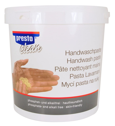 Pasta na umývanie rúk, na báze drevnej múčky, 10 l - Presto