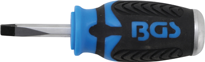 Šroubovák plochý 6 x 38 mm, 6hranný dřík, s vodicím 4hranem 1/4