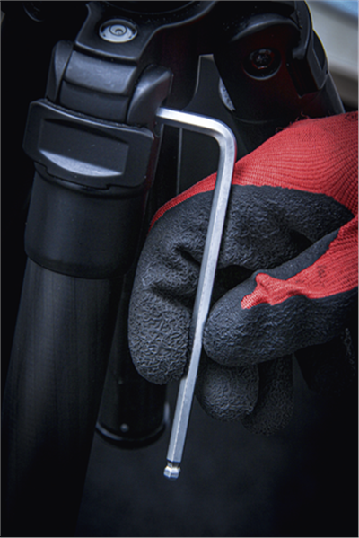 Klíče Imbus s kuličkou, 1.5 - 10 mm, dlouhé, sada 9 ks