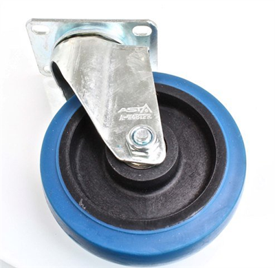 Volant pre vozíky 125 x 30 mm, s otočnou konzolou, nosnosť 100 kg - ASTA