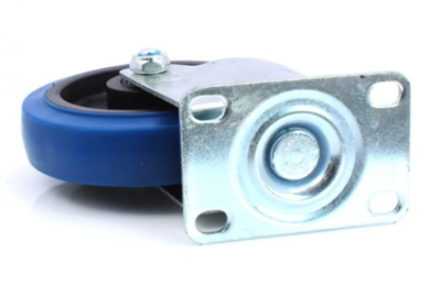 Volant pre vozíky 125 x 30 mm, s otočnou konzolou, nosnosť 100 kg - ASTA