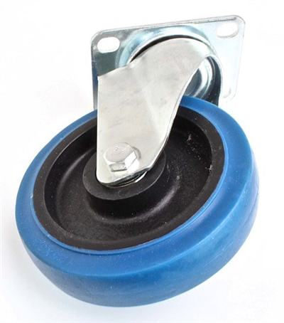 Volant pre vozíky 125 x 30 mm, s otočnou konzolou, nosnosť 100 kg - ASTA