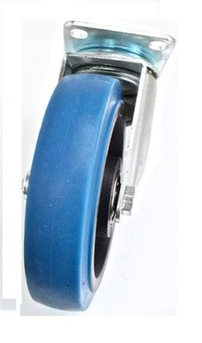 Volant pre vozíky 125 x 30 mm, s otočnou konzolou, nosnosť 100 kg - ASTA