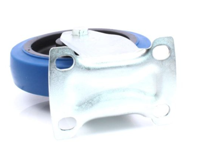 Kolo pro vozíky 125 x 30 mm, s pevným držákem, nosnost 100 kg - ASTA