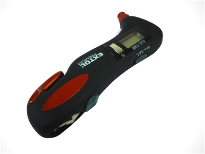 Měřič tlaku pneumatik digitální EMERGENCY 5 v 1 - EXTOL PREMIUM EX8863050