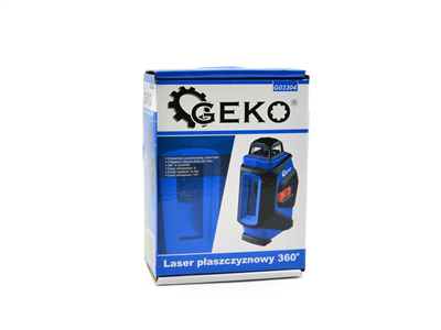 Laserová vodováha - křížový laser, bateriový