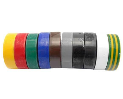 Izolační pásky elektrikářské 15 mm x 10 m, různé barvy, 10 ks