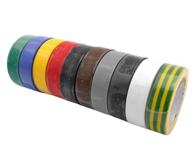 Izolační pásky elektrikářské 15 mm x 10 m, různé barvy, 10 ks
