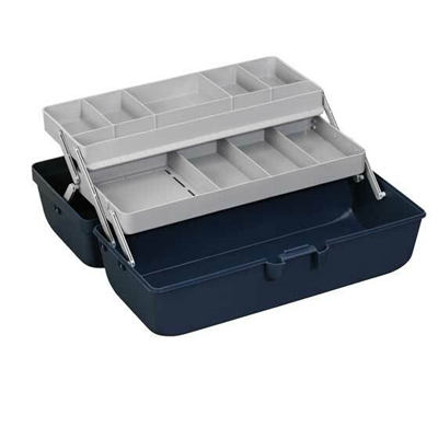 Plastový kufor, 335 x153 x148 mm, 2 priehradky