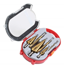 Satra S-SDS6 HSS stupňovité a frézovacie vrtáky, sada 6 ks - SATRA