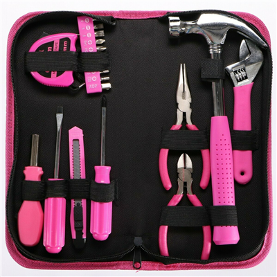 Sada nářadí HOME PINK, 20 dílů - SIXTOL