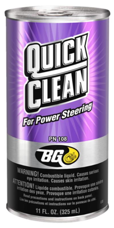 BG 108 QUICK CLEAN FOR POWER STEERING - 325ml