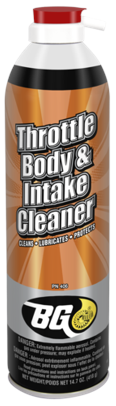 BG 406 THROTTLE BODY&INTAKE CLEANER - 418g