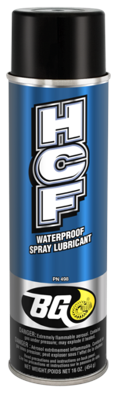 BG 498 HCF WATERPROOF SPRAY LUBRICANT - 454g